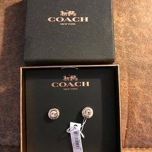 Coach earrings